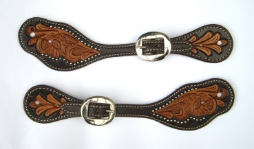 "EE Tack" Sporenriemen - US Leder - L-147