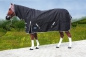 TOUGH HORSE - Regen Winterdecke - Combo mit Halsteil - 1200D - 300g filling - SCHWARZ - Größen 74´´(125cm) bis 80´´ (155cm)