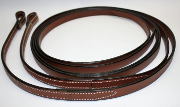 "EE Tack" - Zügel - EE Leather - 5/8" x 7′ - GLATT - 3 Farben