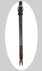 "EE Tack" Kopfstück - Stirnband - V-146 - DARK OILED
