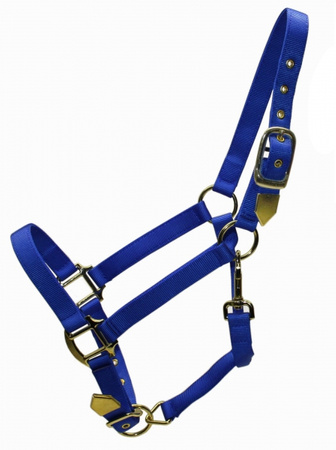 Deluxe Halfter - 2-fach verstellbar - Brass Snap - verschiedene Farben und Größen