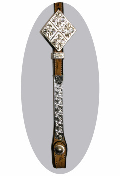 CE Classic Show Kopfstück - Sterling Silver Coated - 1 Ohr - AS6007