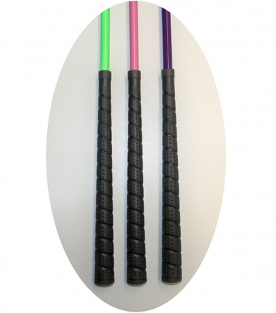 Carrot Stick - Kontaktstock mit Seil und Lederenden - 3 versch. Farben - Minimum Abnahme 10 Stück