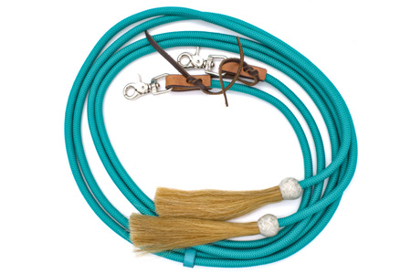 Wodze nylonowe LpTrick z frędzlami z końskiego włosia i wymiennymi karabińczykami