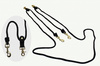 Draw Reins - Schlaufzügel - CORD Rope - Brass Snap's