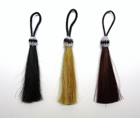 Horse Hair Tassel - EINFACH / SINGLE - verschiedene Farben
