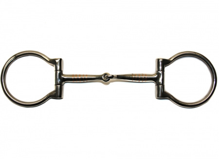 KS SS D-Ring Snaffle Bit - 5 '' oder 5,5 '' Breite (20436)