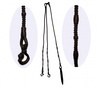 CE Romal Reins - Dark Brown Soft Leather