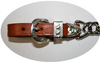 CE Kinnkette - Show – doppelte Kette / Silber - Mittel od. Dunkel