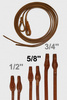 EE Tack - Quick Change Herman Oak Leder Harness Zügel - 5/8 ''