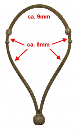 Pencill Bosal - 3/8'' - Rawhide - Natur - F-544