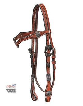 Ogłowie HORSEMAN´S TACK Cowboy /rawhide