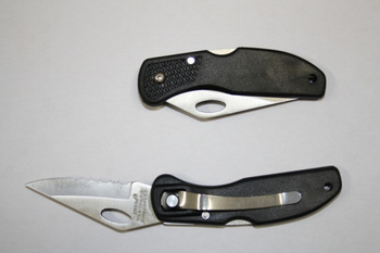 Roper Knife - mit Gürtelclipp - Gesamtlänge 17cm