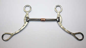 "KS" SS B. Allen Shank Bit – Copper Roller – Show  - 5 '' od. 5,5 '' (25114)