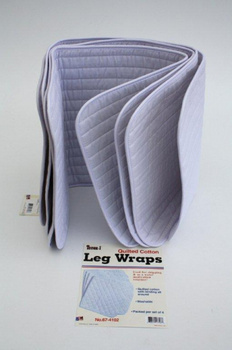 Bandagen Pad's / Unterlagen - WEISS - 4er Set