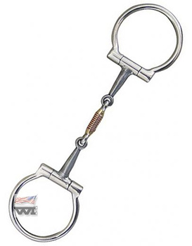 Wędzidło Snaffle WI Cricket Offset Dee