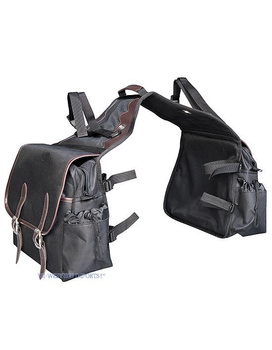 Materiałowe sakwy WI / czarne